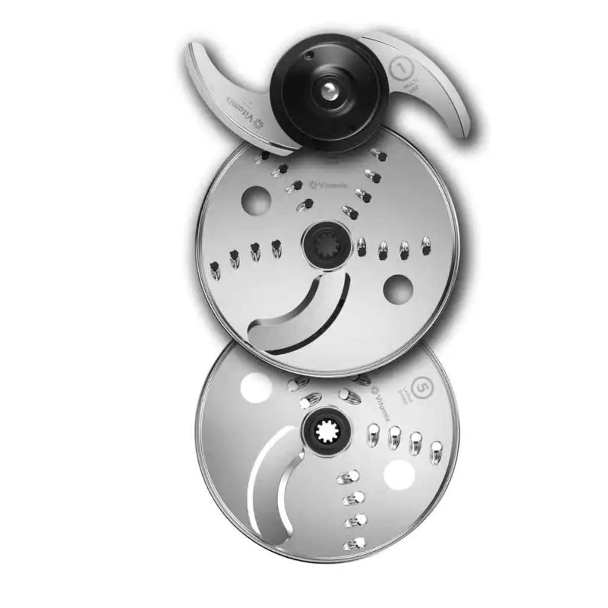 Vitamix Ascent 12 Cup Clear/Black Food Processor Attachment