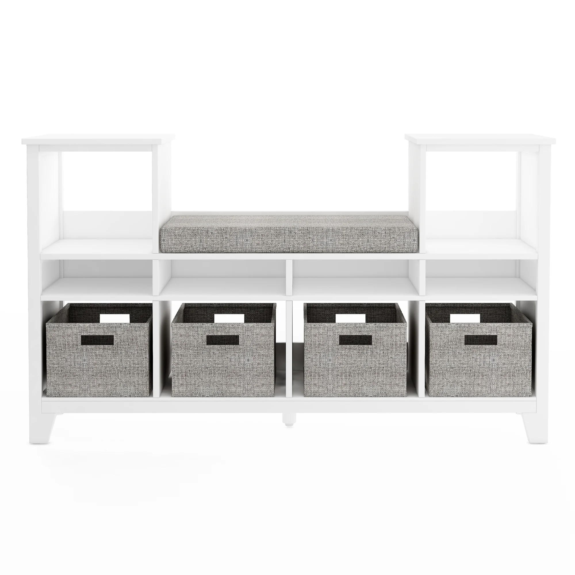 Martha Stewart Living & Learning Kids Reading Nook 30″ H X 50.8″ W. Creamy White