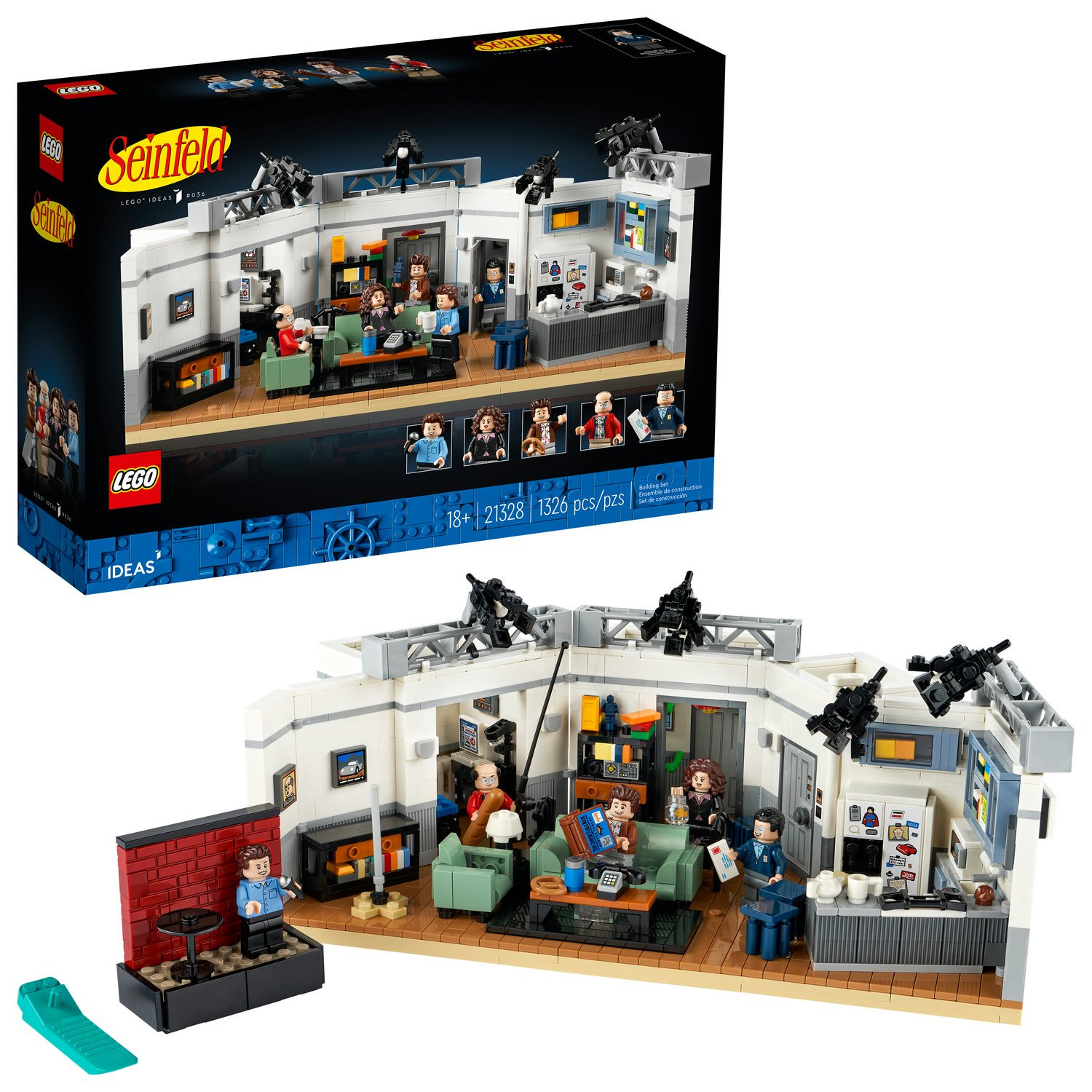 Lego Ideas Seinfeld 21328 Building Set (1326 Pieces)