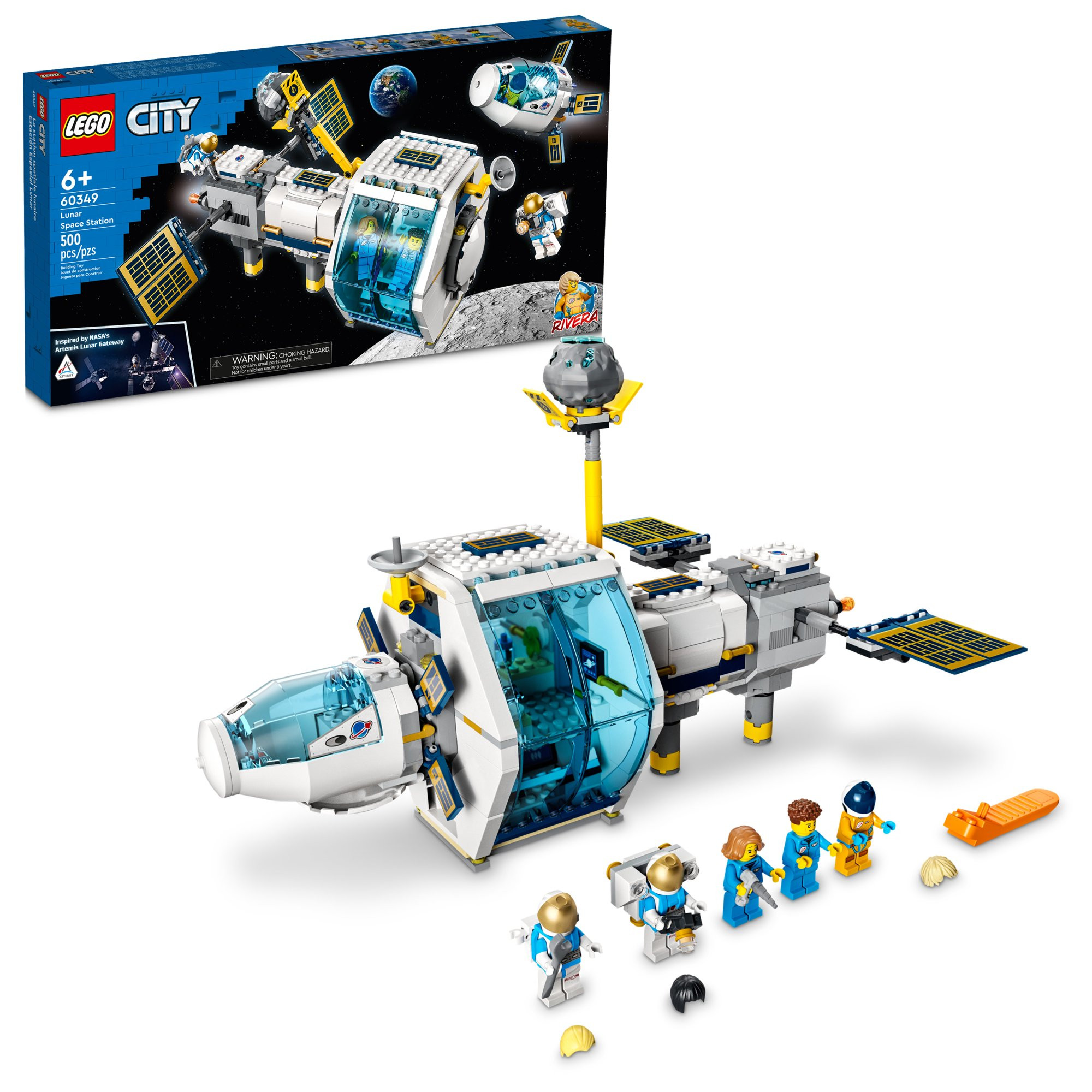Lego City Lunar Space Station 60349. 500 Pieces
