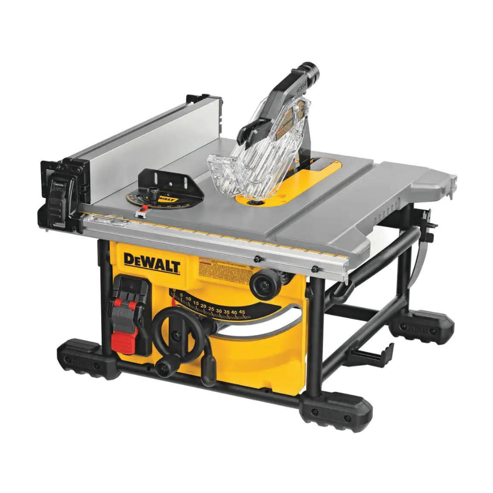 Dewalt 15 Amp Corded 8-1/4 in. Compact Portable Jobsite Tablesaw. DWE7485 (Stand Not Included)
