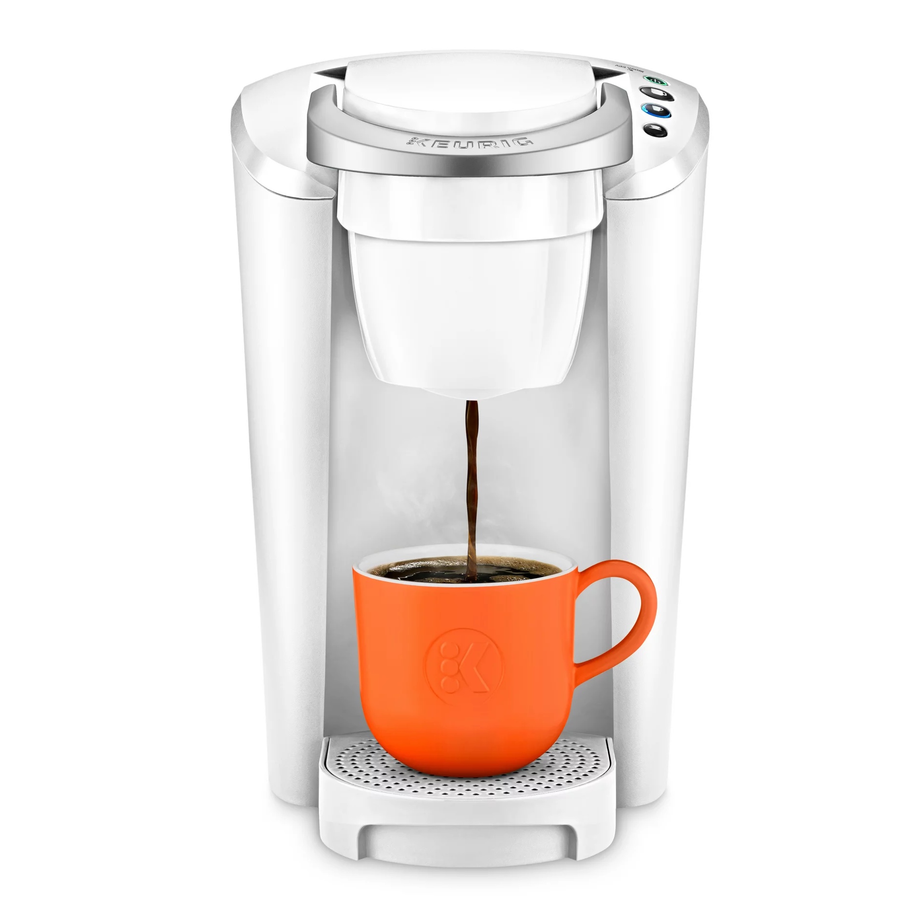 Keurig K-Compact Single-Serve K-Cup Pod Coffee Maker. White