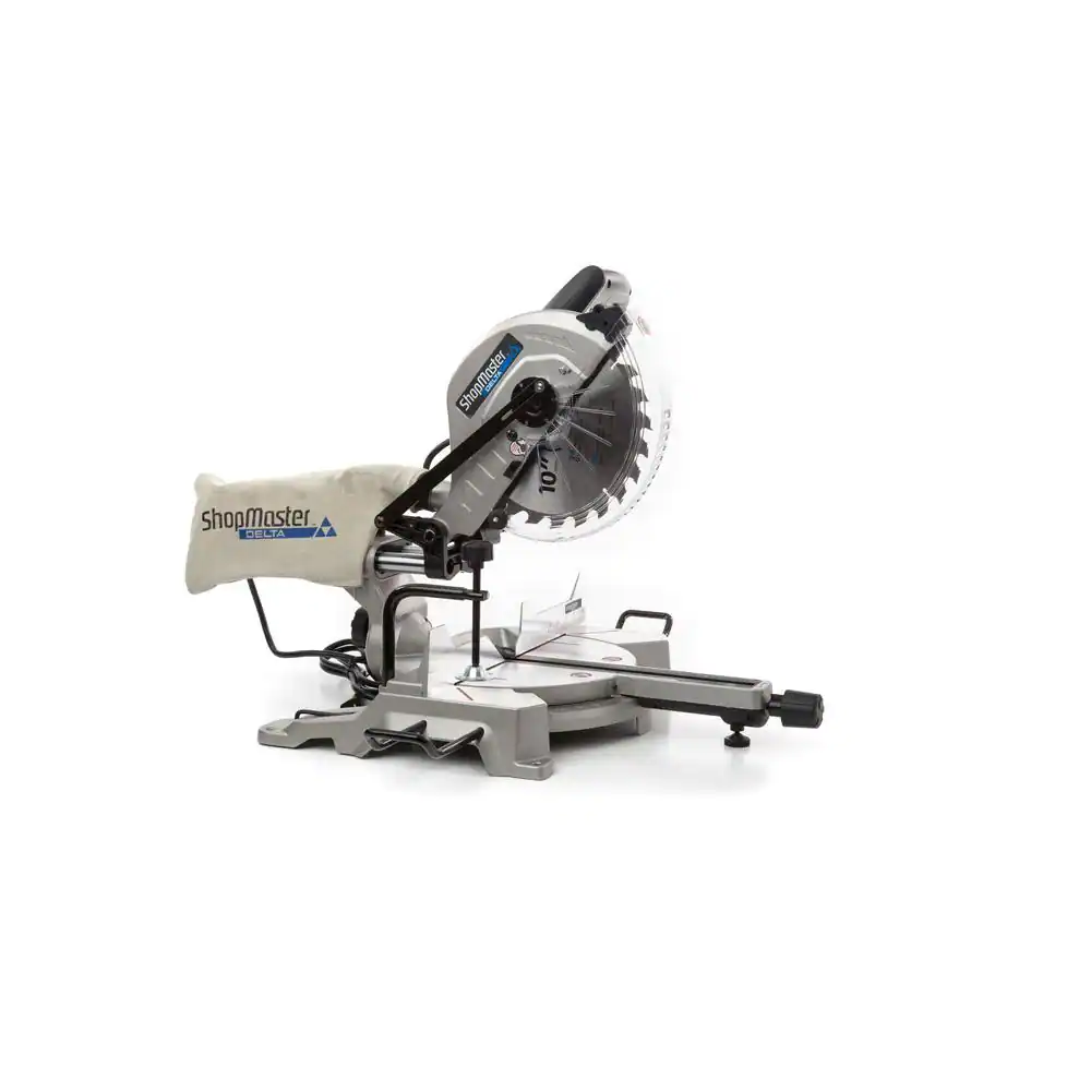 Shopmaster 15 Amp 10 in. Sliding Compound Miter Saw With Shadow Line Cut Guide