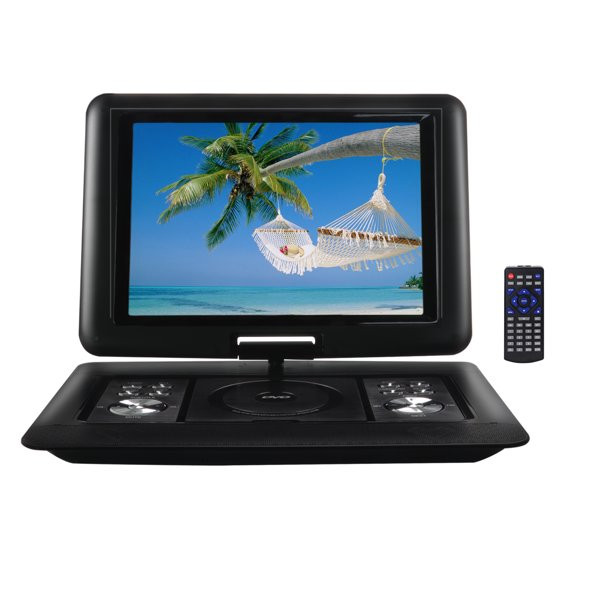 Trexonic 15.4″ Portable DVD Player With TFT-LCD Screen And USB/SD/AV Inputs