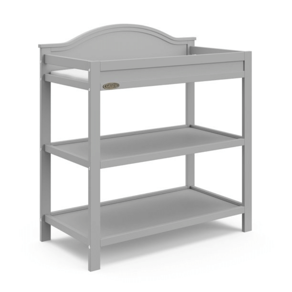 Graco Story Customizable Changing Table. Pebble Gray