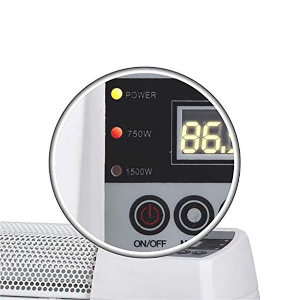 Optimus Electric 30″ Baseboard Convection Heater w/Digital Display And Thermostat