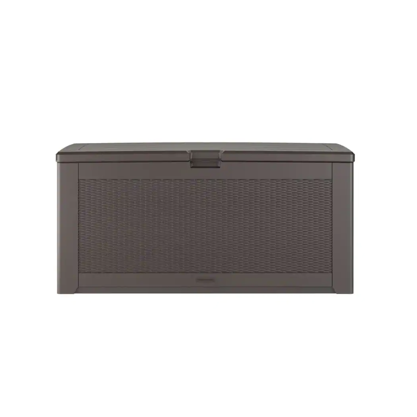Rubbermaid 134 Gal. XL Resin Deck Box. Brown