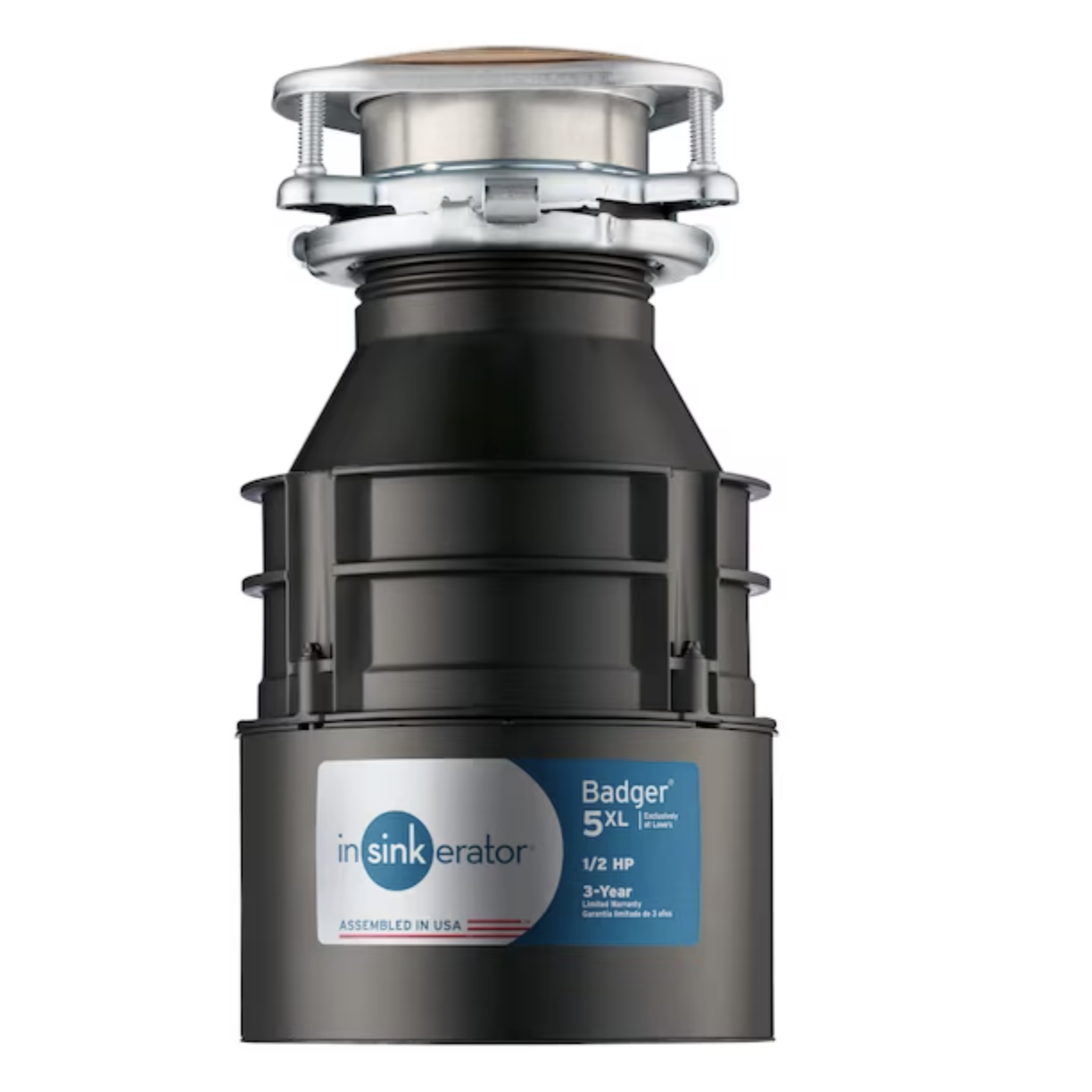 InSinkErator Badger 5XL Non-corded 1/2-HP Continuous Feed Garbage Disposal