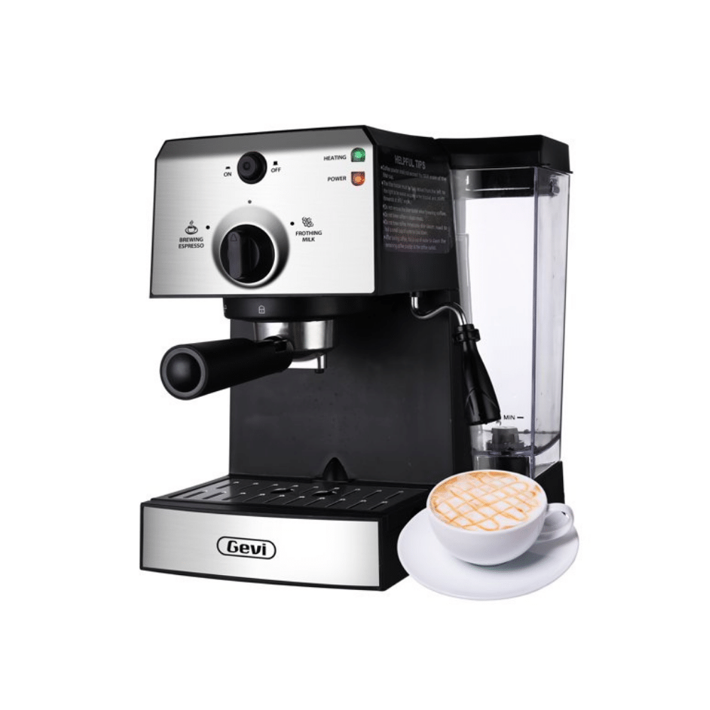 Gevi 15bar Espresso Machine Cappuccino Maker Latte Machine. 42 Oz Removable Water Tank