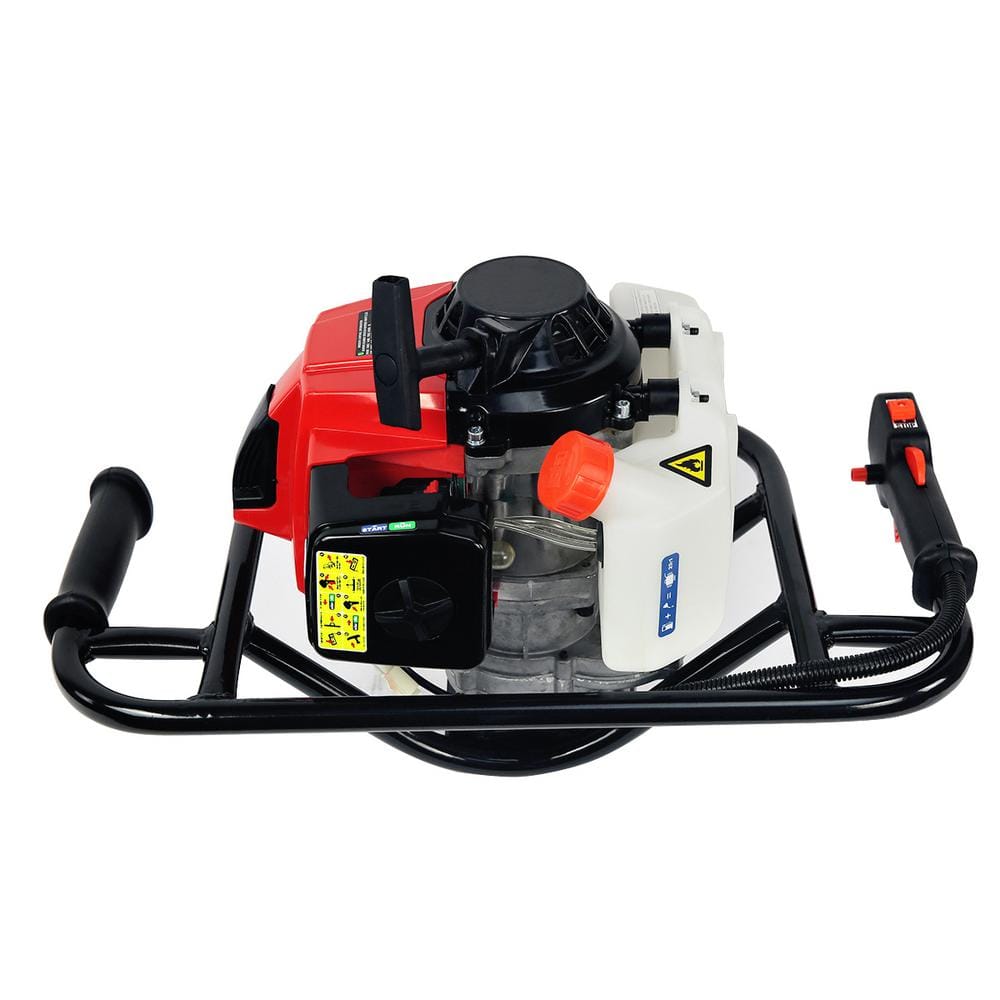 XtremepowerUS 63 cc V-Type 1-Man 2-Stroke Gas Post Hole Digger Auger Powerhead (Digger Engine). EPA Certified