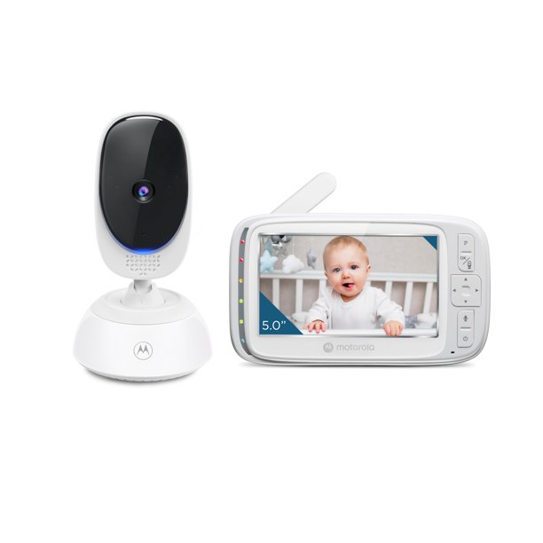 Motorola VM75 . 5″ Video Baby Monitor and Camera with Remote Pan. Digital Tilt & zoom . 2-Way Talk