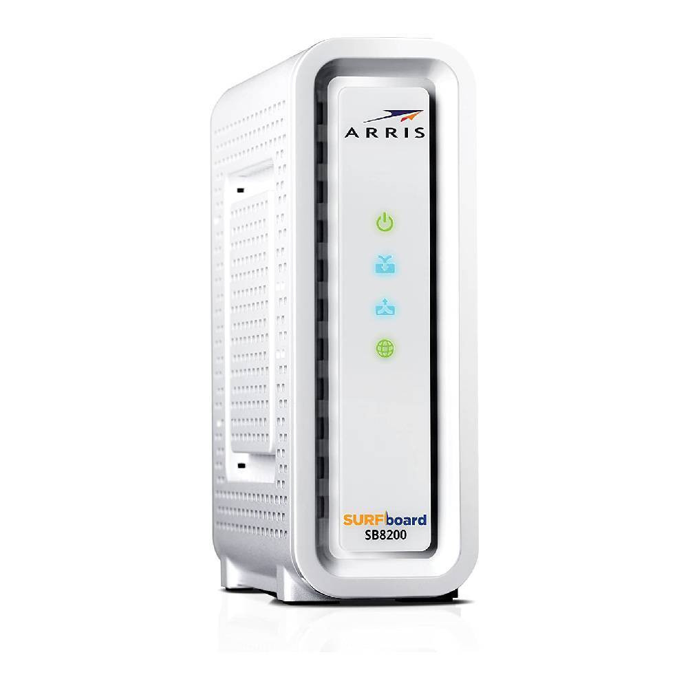 Arris Surfboard SB8200 DOCSIS 3.1 Gigabit Cable Modem. Approved For Cox. Xfinity. Spectrum & Others
