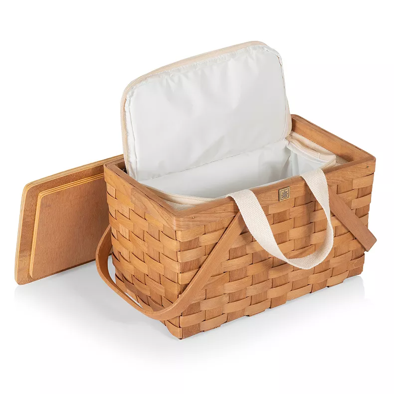 Picnic Time Poppy Personal Picnic Basket