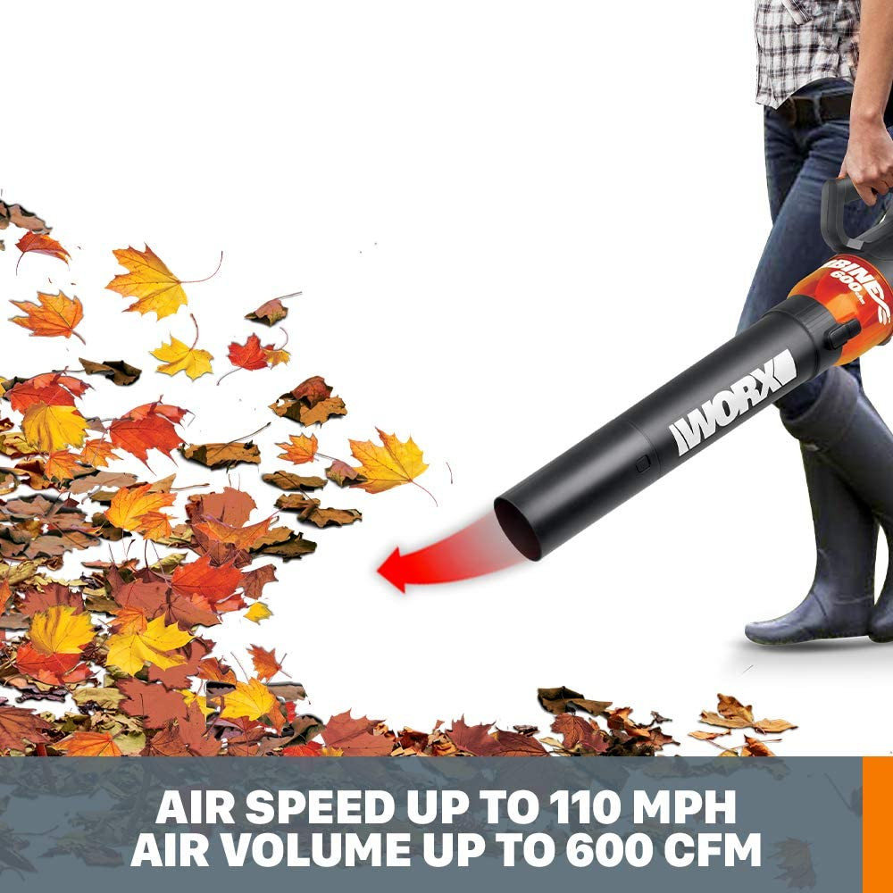 Worx Turbine 600 Electric Leaf Blower