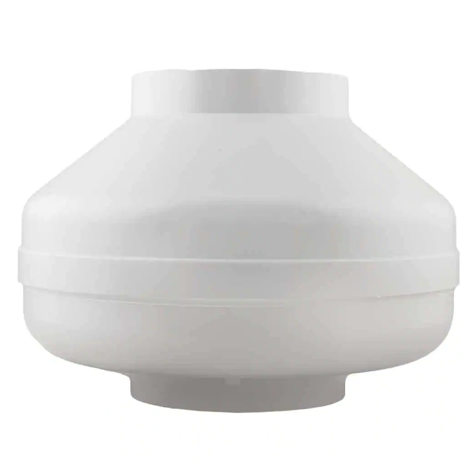 RadonAway RP265C 6 in. Inlet and Outlet Inline Radon Fan in White with 2.3 in. Maximum Operating Pressure