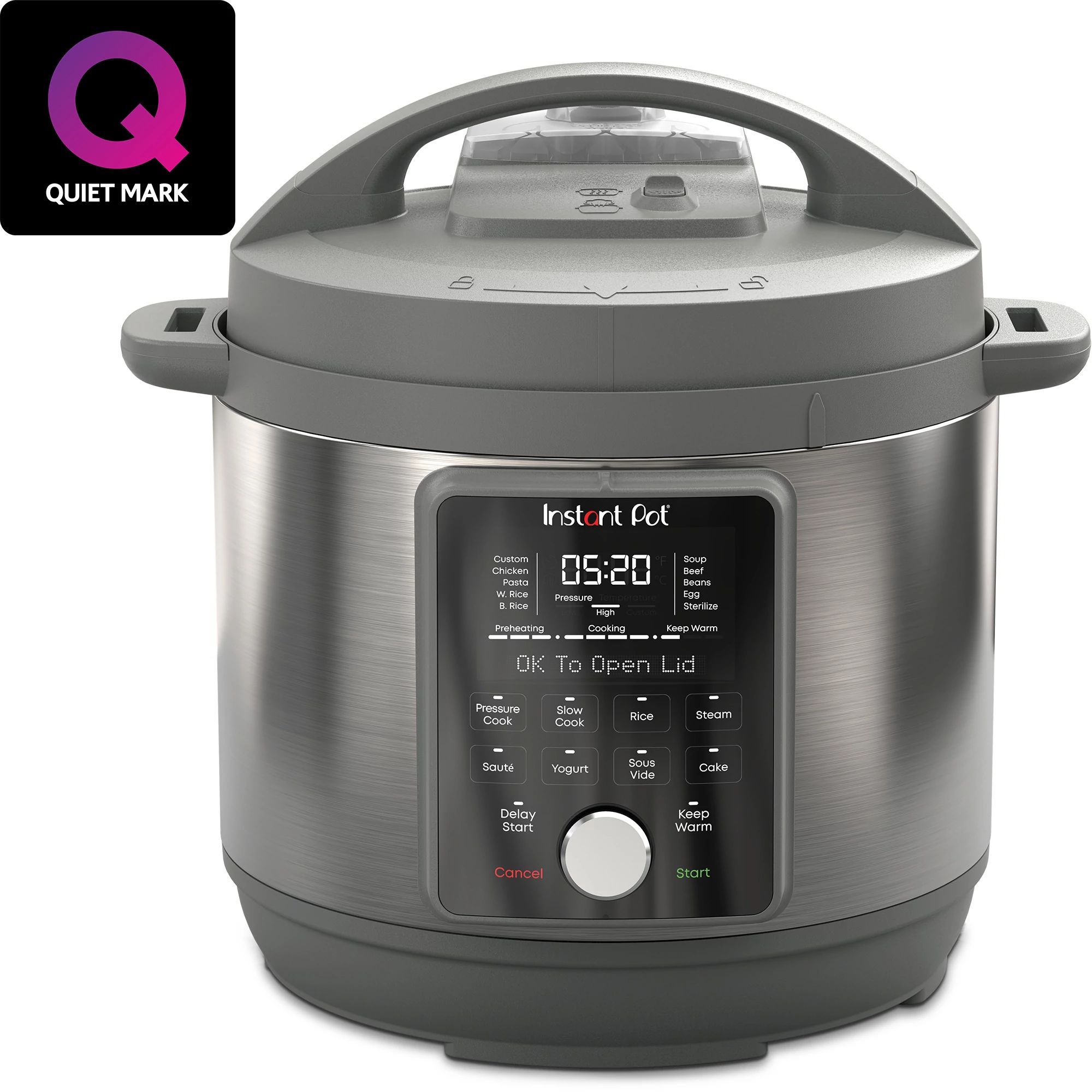 Instant Pot Duo Plus 6-quart Multi-Use Pressure Cooker with Whisper-Quiet Steam Release. V4