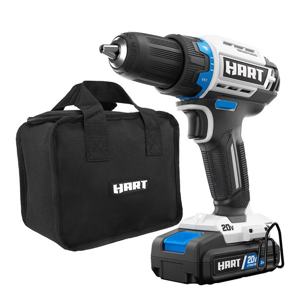 Hart 20-Volt Cordless Brushless 1/2-inch Drill/Driver Kit