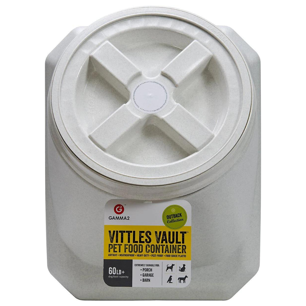 Gamma2 Vittles Vault Stackable Pet Food Storage. 60-Ib