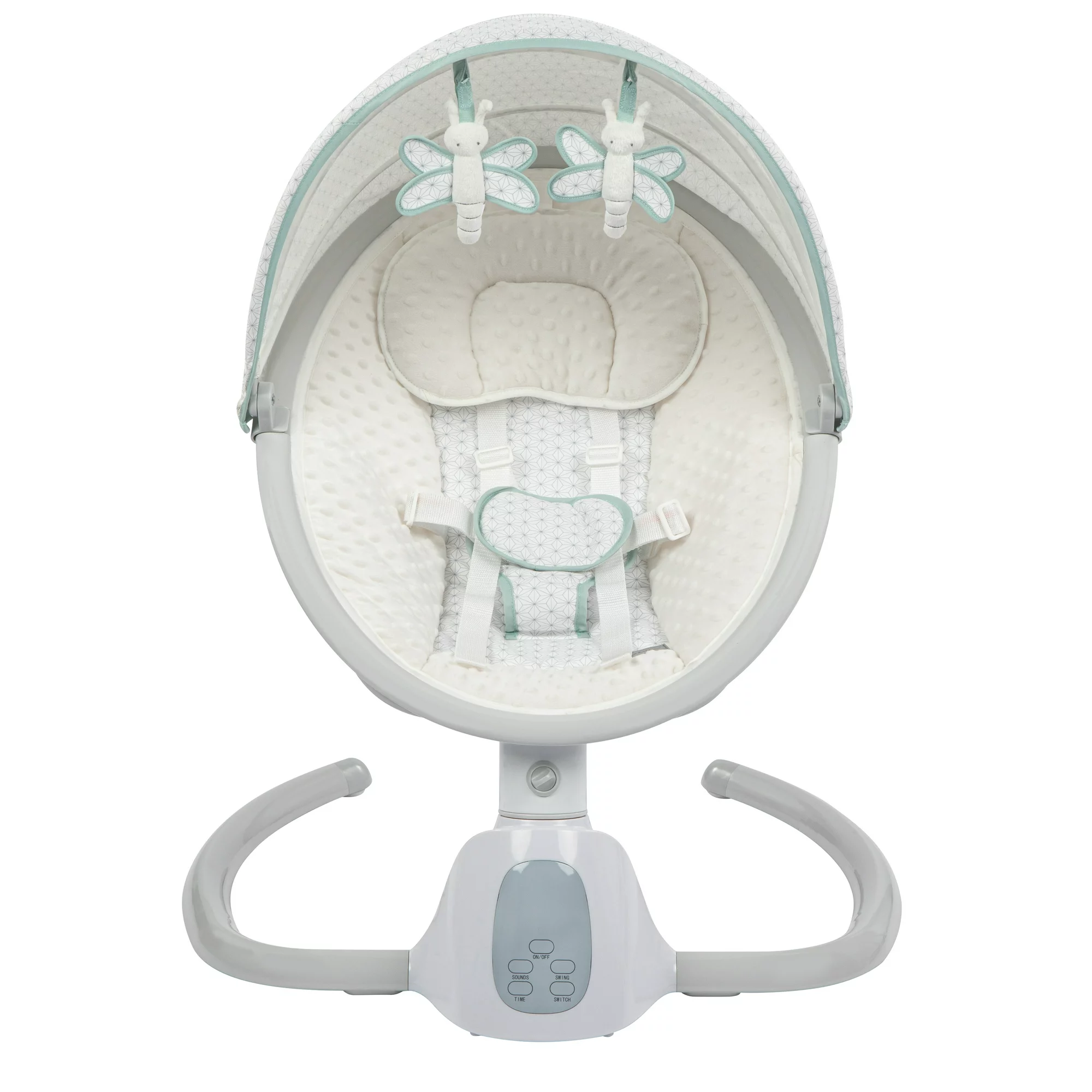 Monbebe Tranquility Bluetooth Enabled Indoor Baby Swing. Stardust