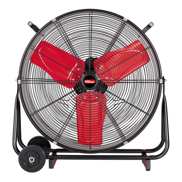 Hyper Tough High Velocity Tilted Drum Fan. 24-Inches