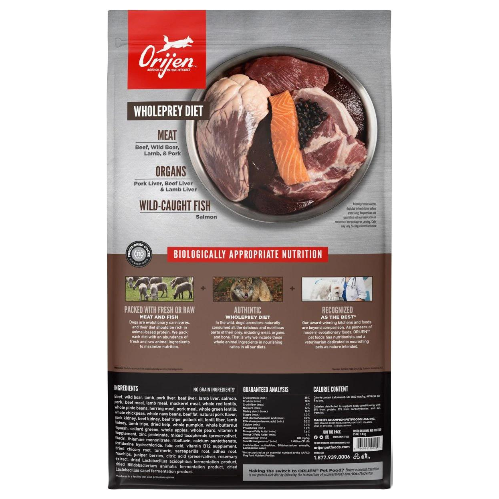 Orijen Regional Red Grain-Free Dry Dog Food