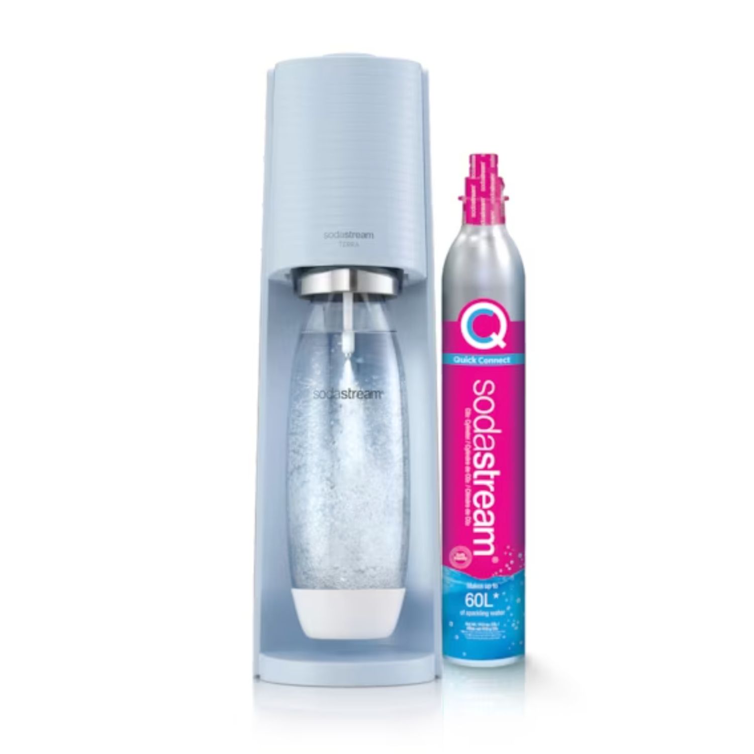 SodaStream Terra Sparkling Water Maker - Misty Blue