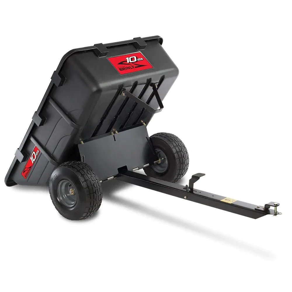 Brinly-Hardy 10 cu. ft. 650 lb. Tow-Behind Poly Utility Cart