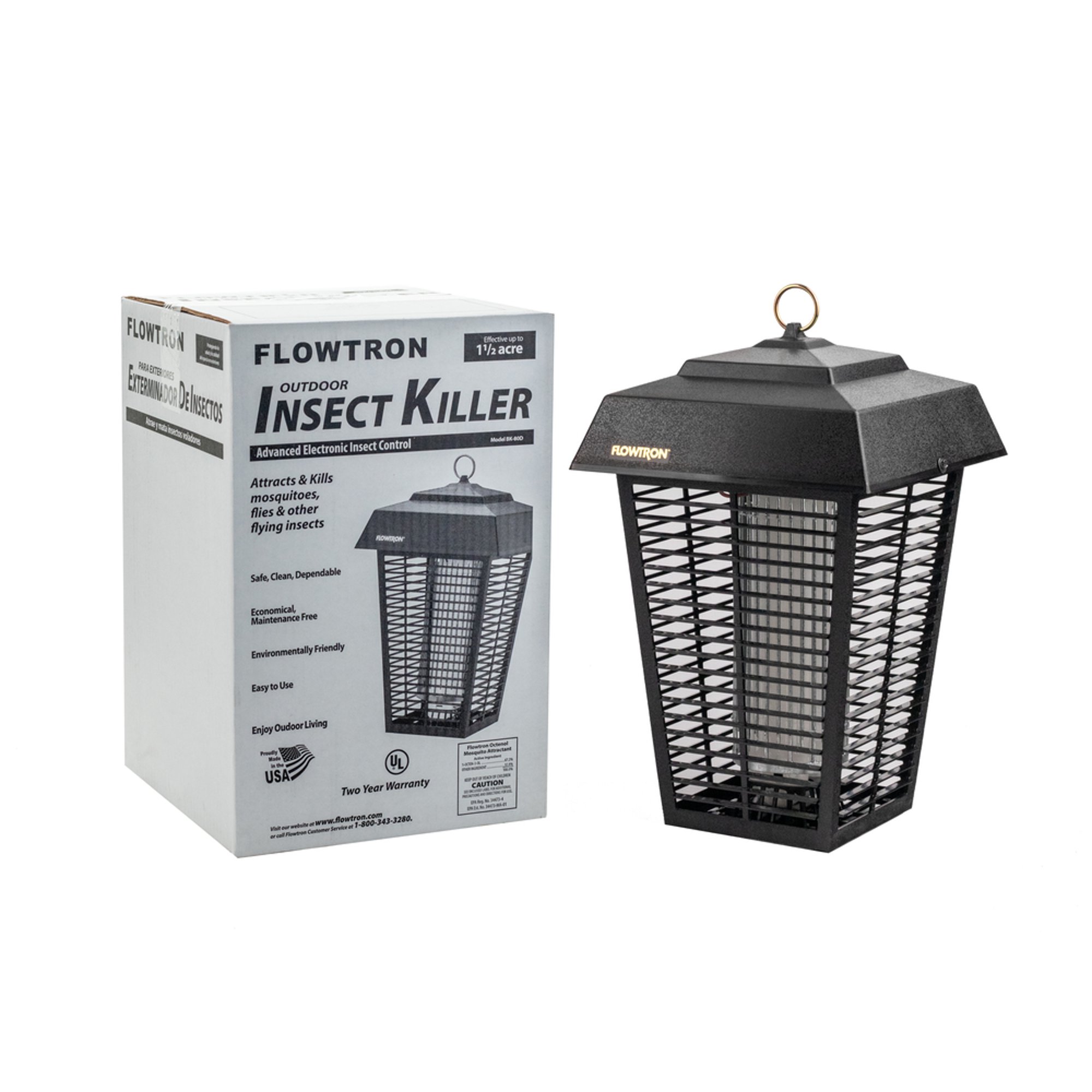 Flowtron BK80D Outdoor 1.5 Acre Hanging Mosquitoes Light Bulb Piece