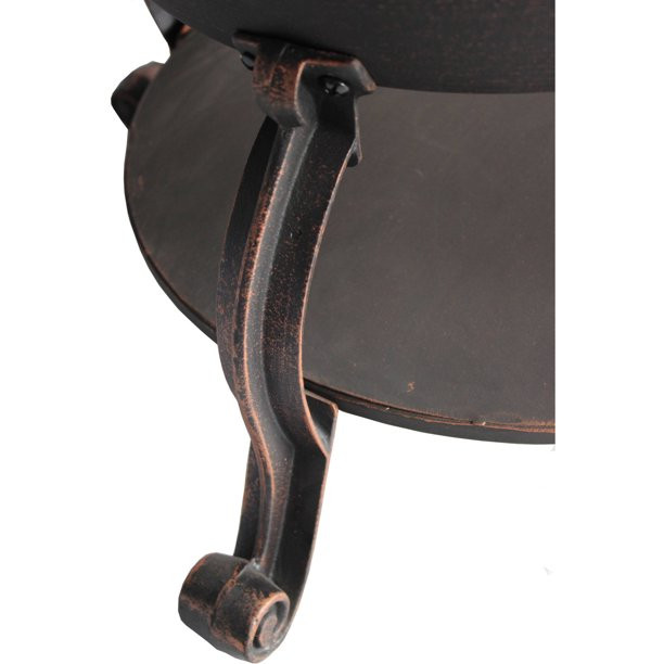 Better Homes & Gardens Wood-Burning Cast Iron Chiminea. Antique Bronze