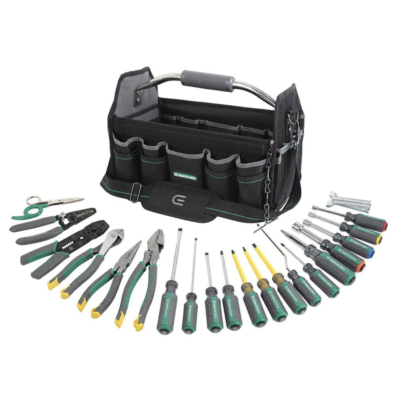 Commercial Electric 22-Piece Electrician-s Tool Set