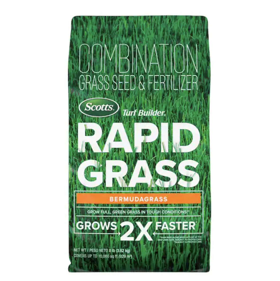 Scotts Turf Builder Rapid Grass 8 lb. Bermuda Grass Seed