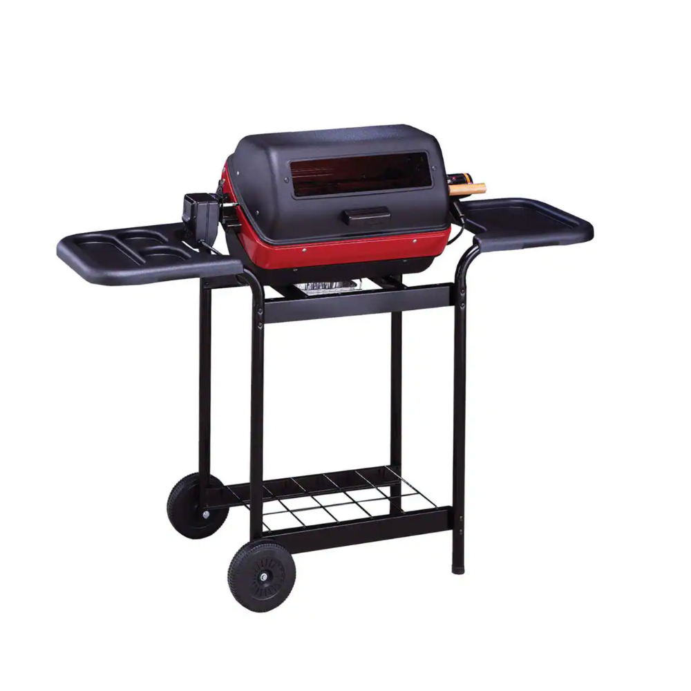 Americana Deluxe Electric Cart Grill In Black (9359U8.181)