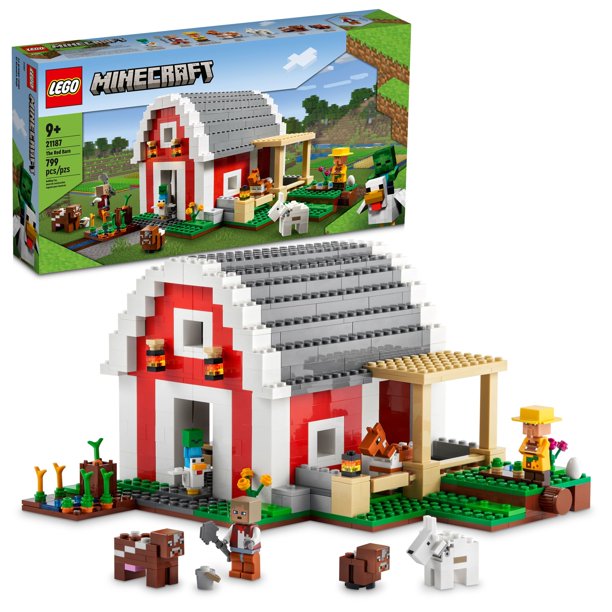 Lego Minecraft The Red Barn 21187 Building Set