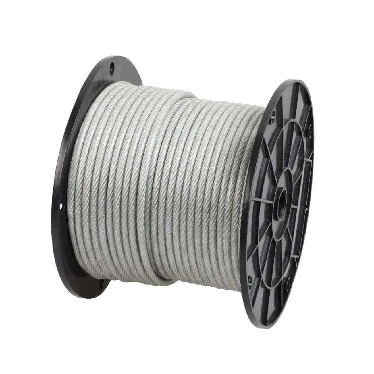 Everbilt 1/4 in. x 200 ft. Galvanized Vinyl Coated Steel Wire Rope