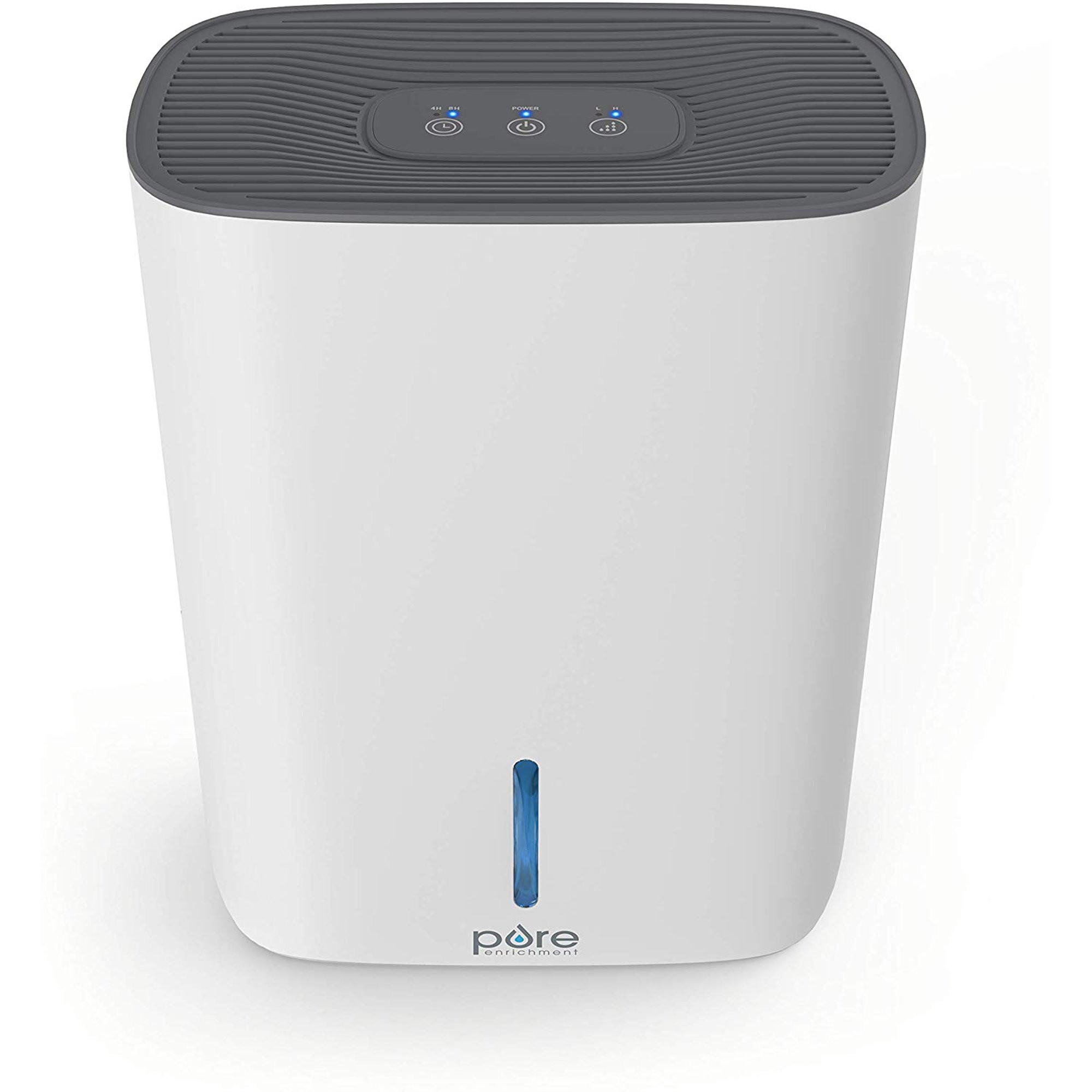 Pure Enrichment PureDry Deluxe Dehumidifier. Mid-Sized 1.5L Water Tank. Eliminates 500ml/Day in Excess Moisture