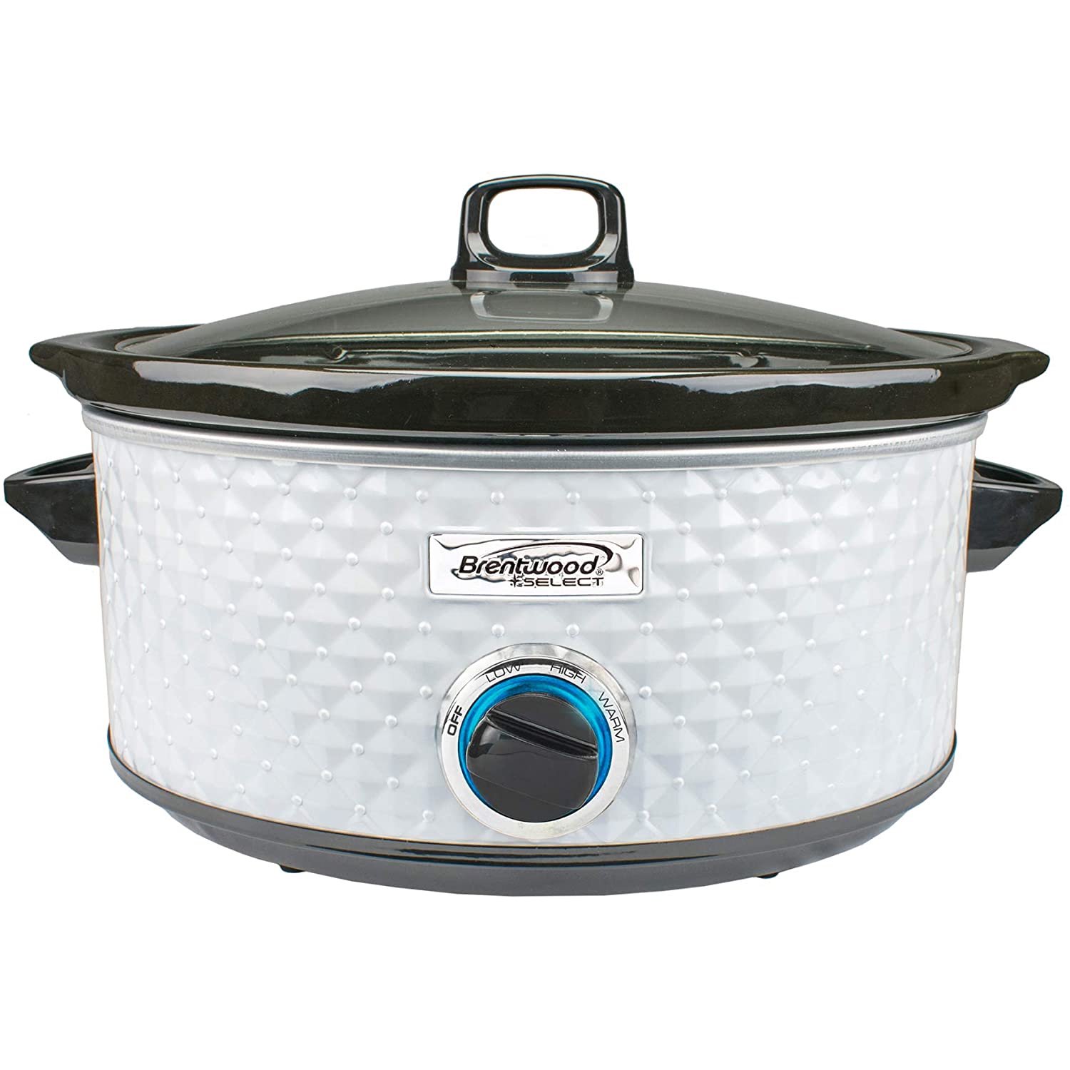Brentwood Select SC-157W 7-Quart Slow Cooker. White