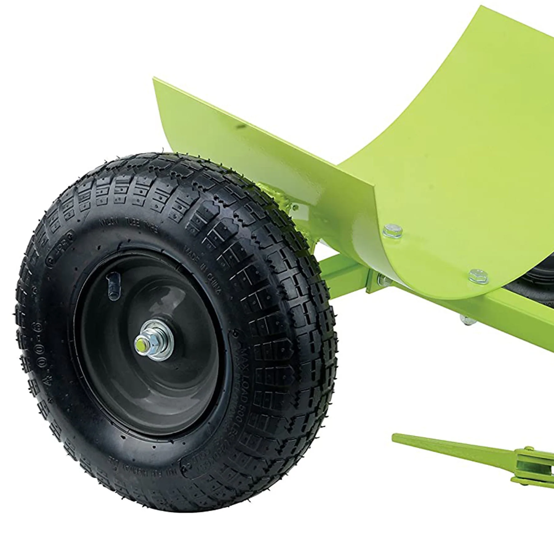 Timber Tuff TMW-70 Heavy Duty Steel Log Skate Towing Attachment with Dual Chains