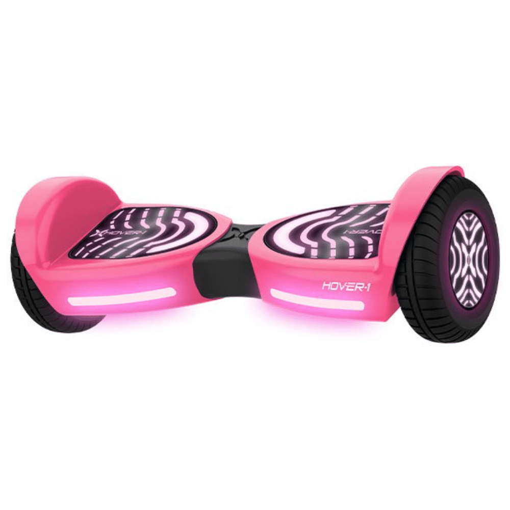 Hover-1 Rocket 2.0 Hoverboard. Pink. with LED Lights. Max Speed 7 MPH