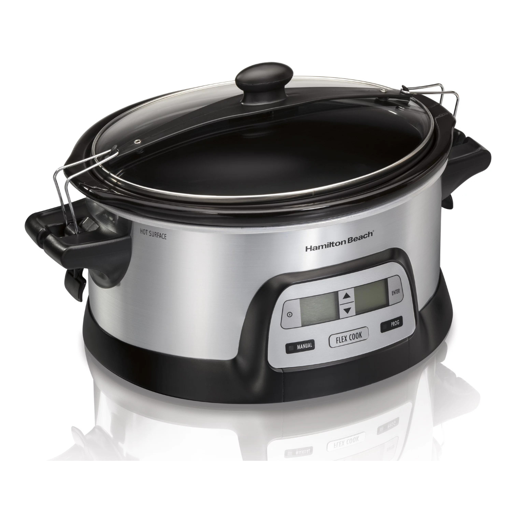 Hamilton Beach Programmable FlexCook 6 Quart Slow Cooker. Model 33861