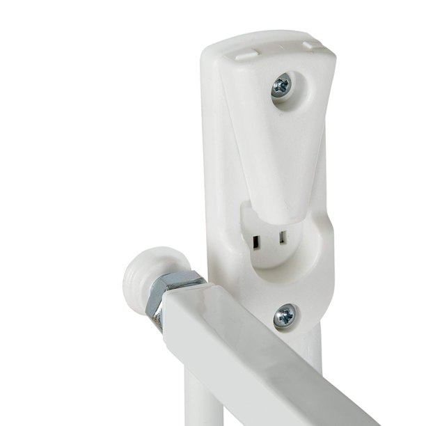 Munchkin Extending XL Tall and Wide Hardware Baby Gate. White