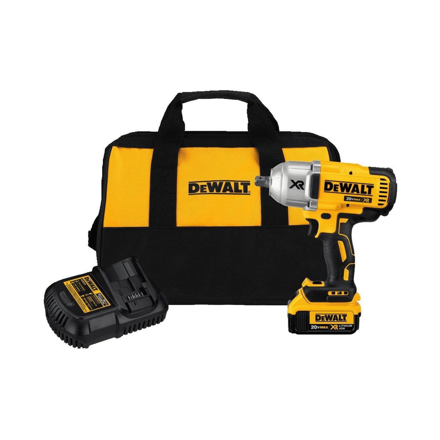Dewalt 20V Max XR Impact Wrench Kit. Brushless. High Torque. Detent Pin Anvil