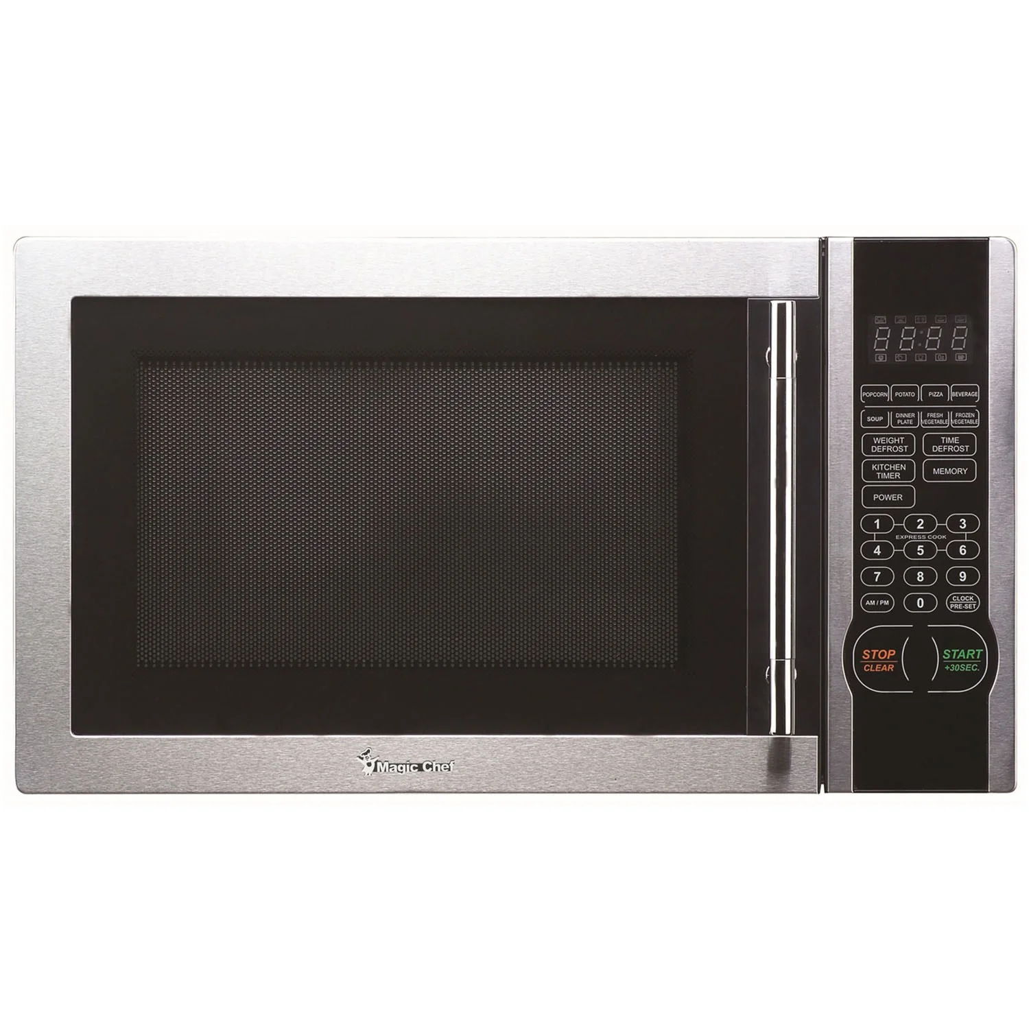 Magic Chef 20.2” 1.1 Cu. Ft. Countertop Microwave (MCM1110ST)