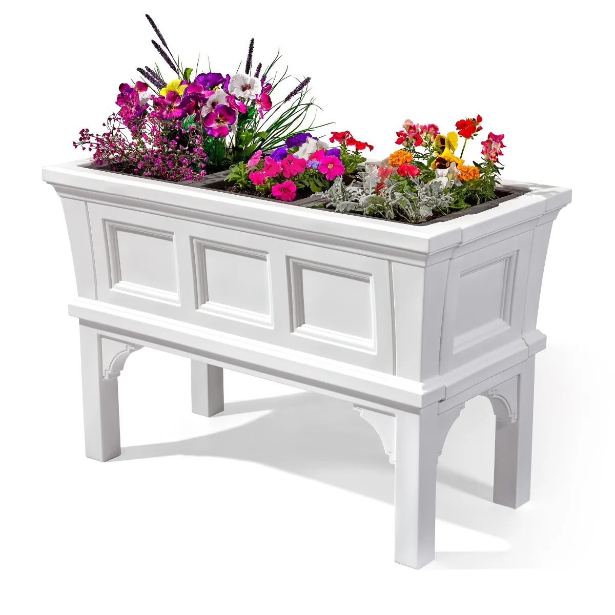 Step2 Atherton Raised Planter Box. Classic White