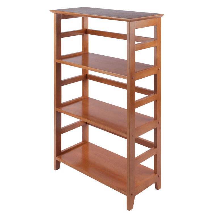 Winsome Wood Studio 3-Section Bookshelf. Honey Pine Finish