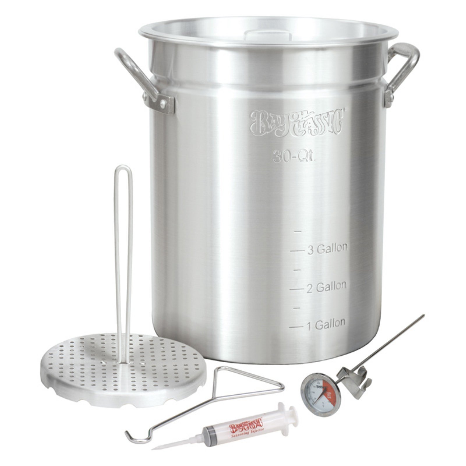 Bayou Classic 30 Qt Aluminum Turkey Fryer Stockpot