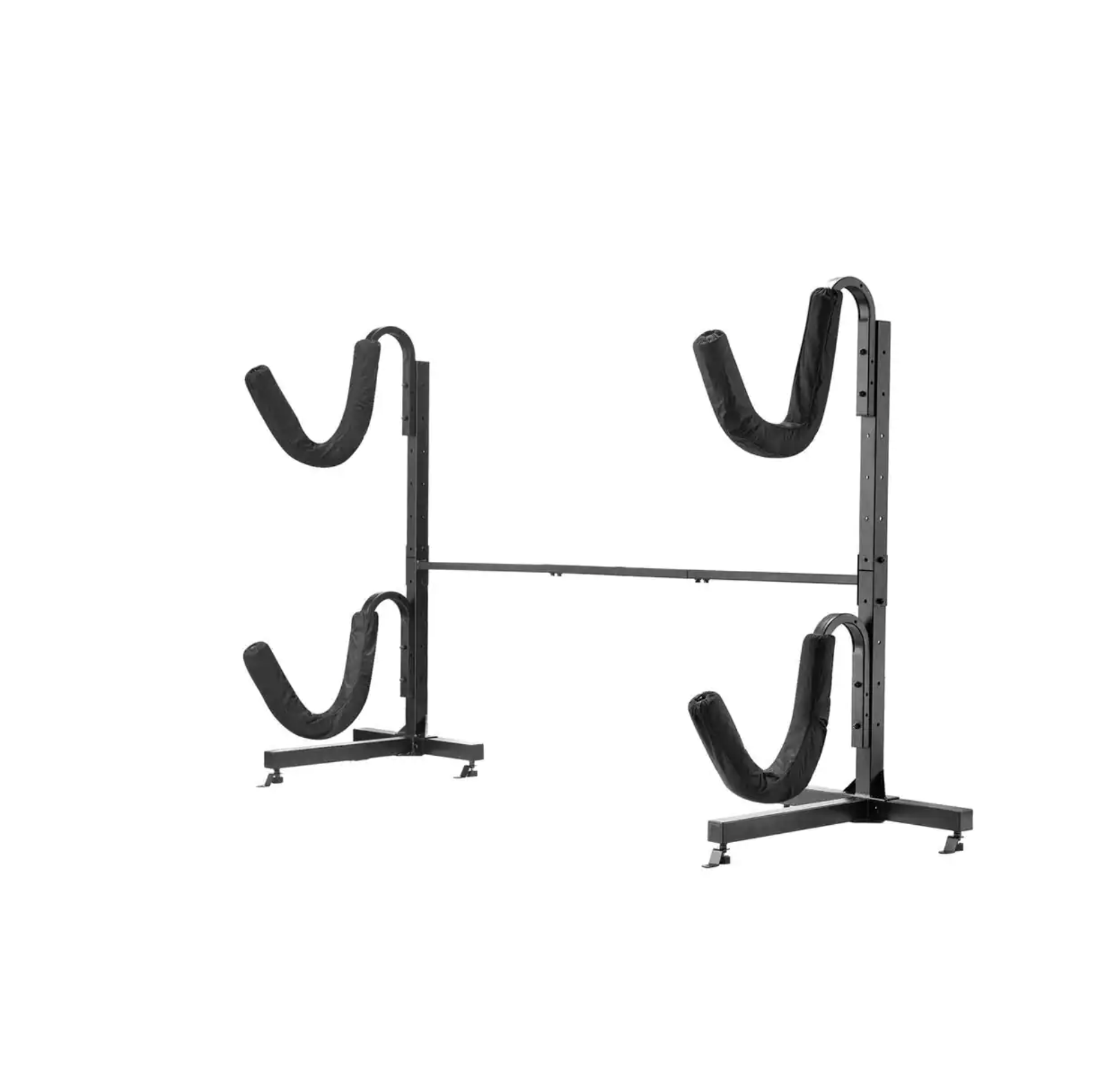 Black 2- Kayak Freestanding Storage Rack