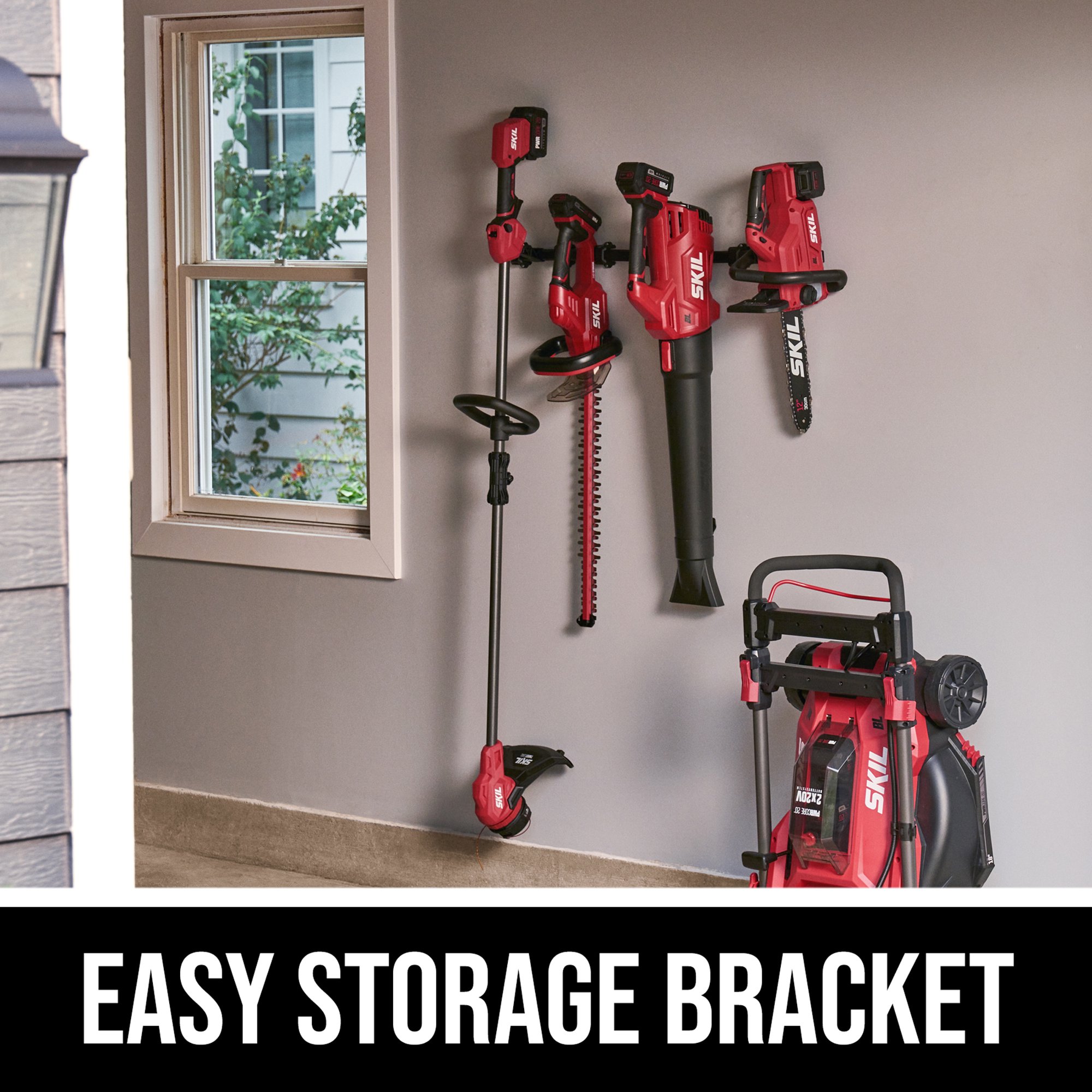 Skil PWR Core 20-Volt 13” Brushless String Trimmer Kit with 4.0Ah Battery and Charger