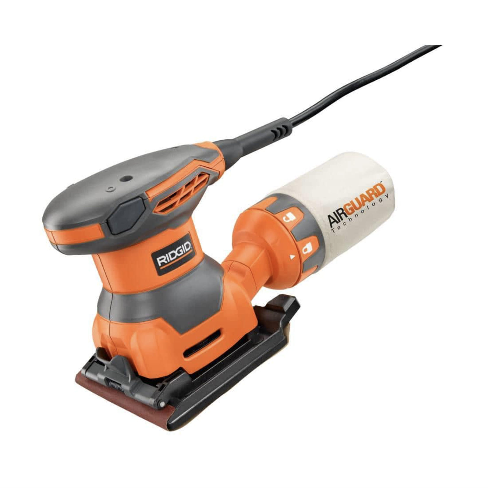 Ridgid 5.5 Amp Corded Fixed Base Trim Router With 2.4 Amp Corded 1/4 Sheet Sander