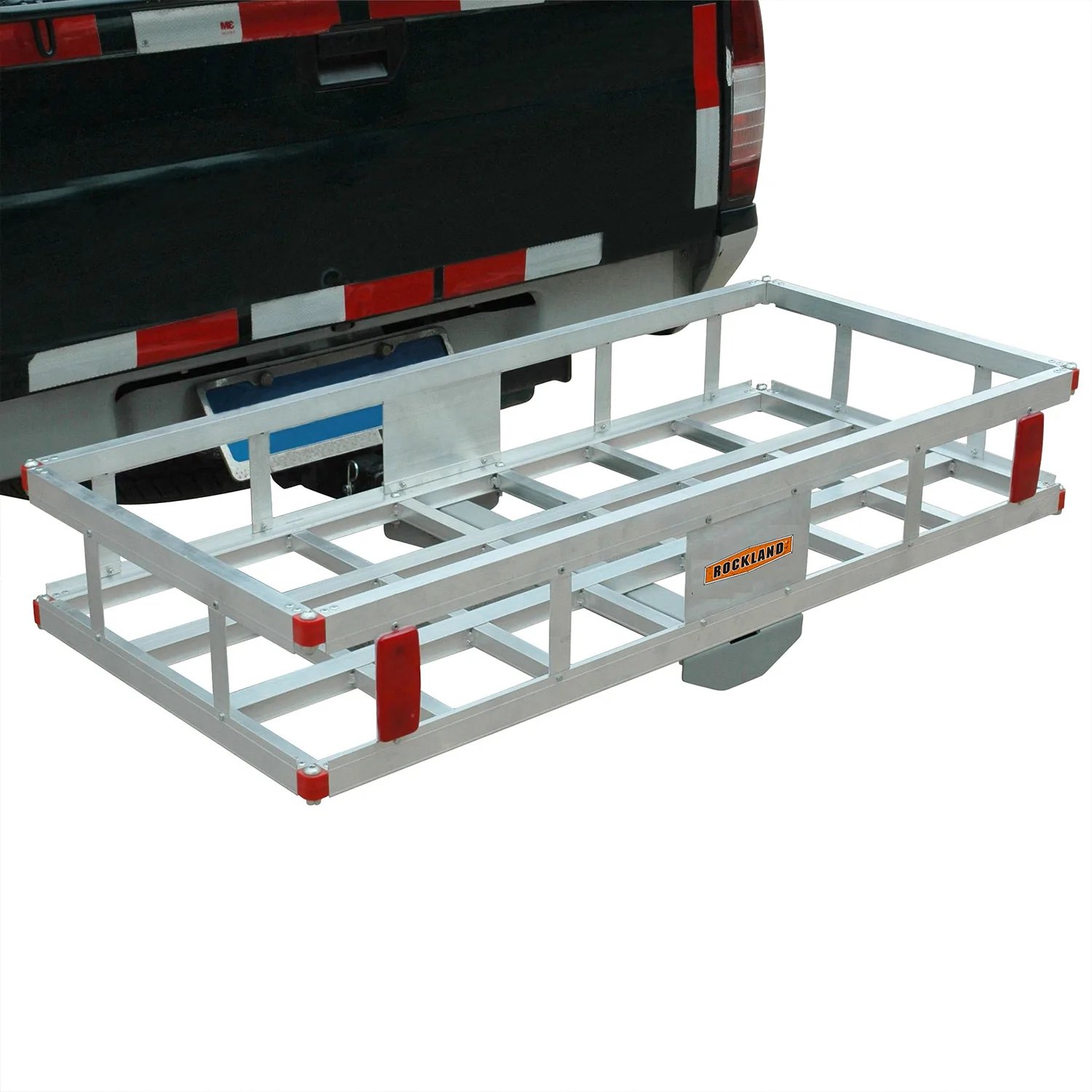 Rockland Universal Aluminum Cargo Travel Carrier 2 In Hitch Mount. 31 x 49 In