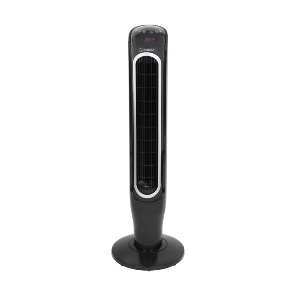 Genesis 40 Inch 360 Degree Oscillating Tower Fan With Remote